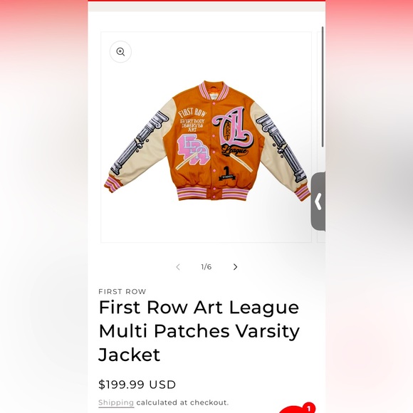 Art League Varsity Jacket